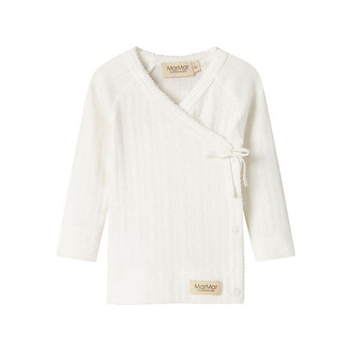 MarMar Copenhagen Gentle White  Tut Wrap LS Tee