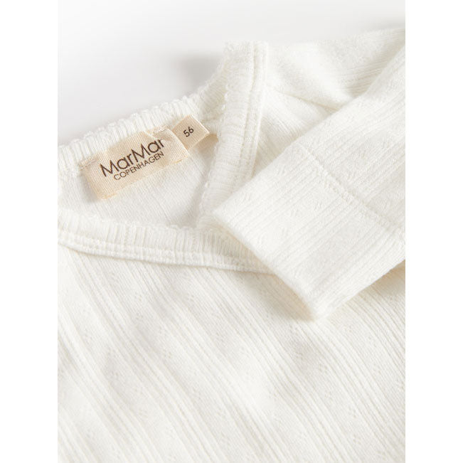 MarMar Copenhagen Gentle White Rubetta Wrap Footie