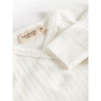 MarMar Copenhagen Gentle White Rubetta Wrap Footie