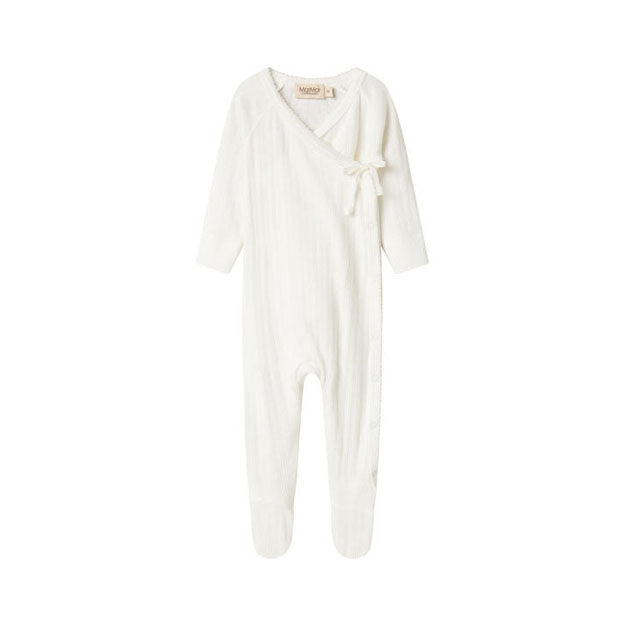 MarMar Copenhagen Gentle White Rubetta Wrap Footie