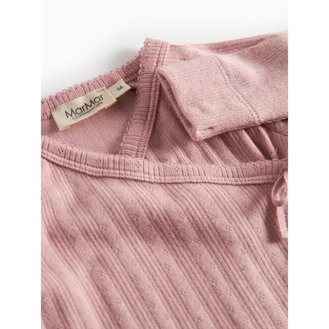 MarMar Copenhagen Soft Berry Rubetta Wrap Footie