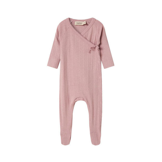 MarMar Copenhagen Soft Berry Rubetta Wrap Footie