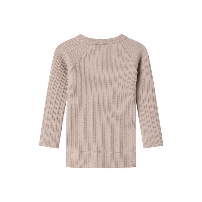 MarMar Copenhagen Soft Beige Tut Wrap LS Baby Tee
