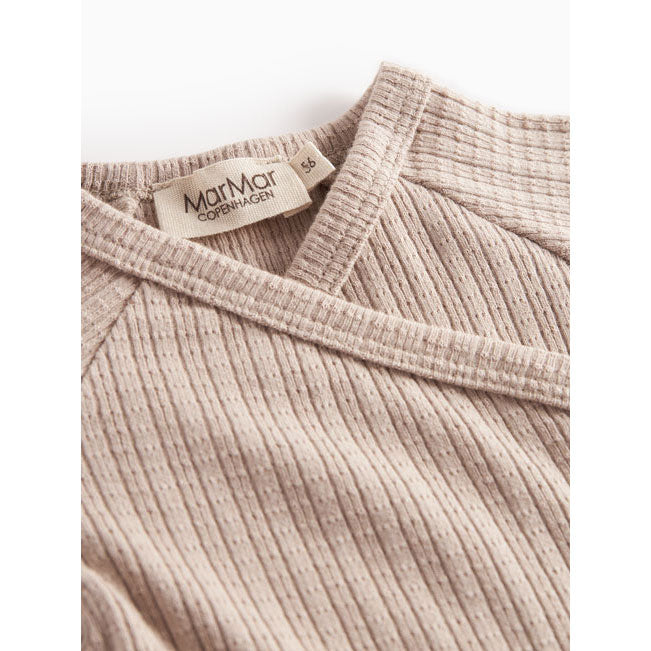 MarMar Copenhagen Soft Beige Tut Wrap LS Baby Tee