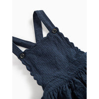 MarMar Copenhagen Dark Blue Stripe Danara Apron Dress
