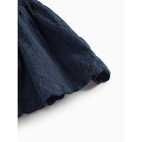 MarMar Copenhagen Dark Blue Stripe Danara Apron Dress