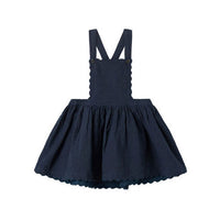 MarMar Copenhagen Dark Blue Stripe Danara Apron Dress