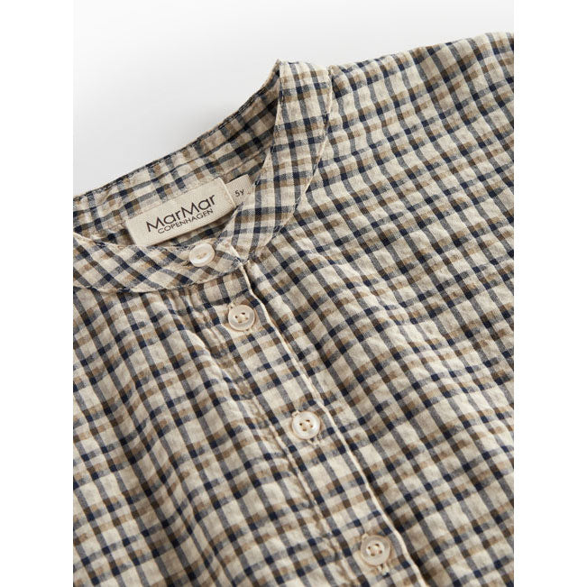 MarMar Copenhagen Pilot Navy Check Tokyo Tunic