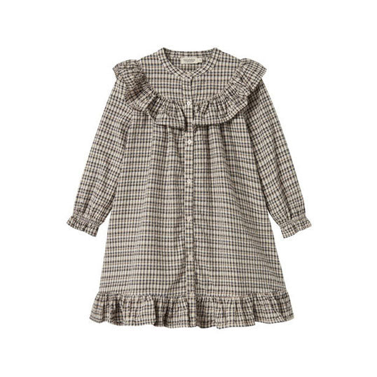 MarMar Copenhagen Pilot Navy Check Dalina Dress