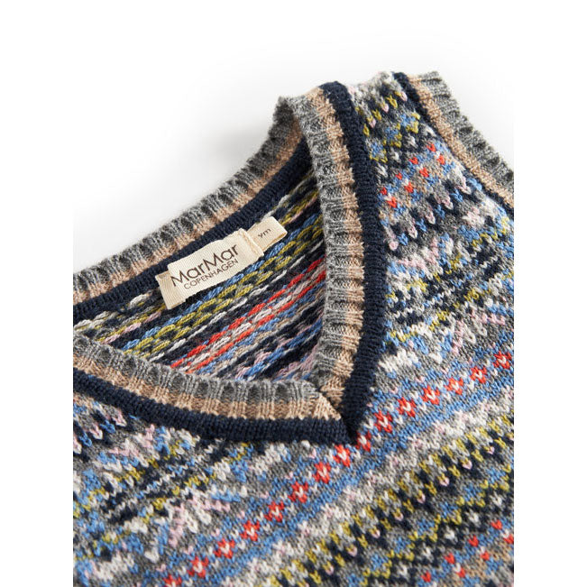 MarMar Copenhagen Fair Isle Taj Baby Vest
