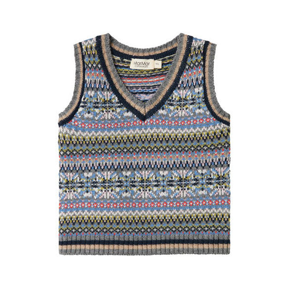 MarMar Copenhagen Fair Isle Taj Baby Vest