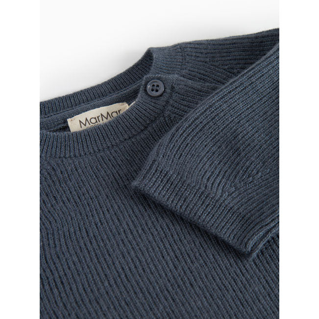 MarMar Copenhagen Blue Toll Baby Pullover