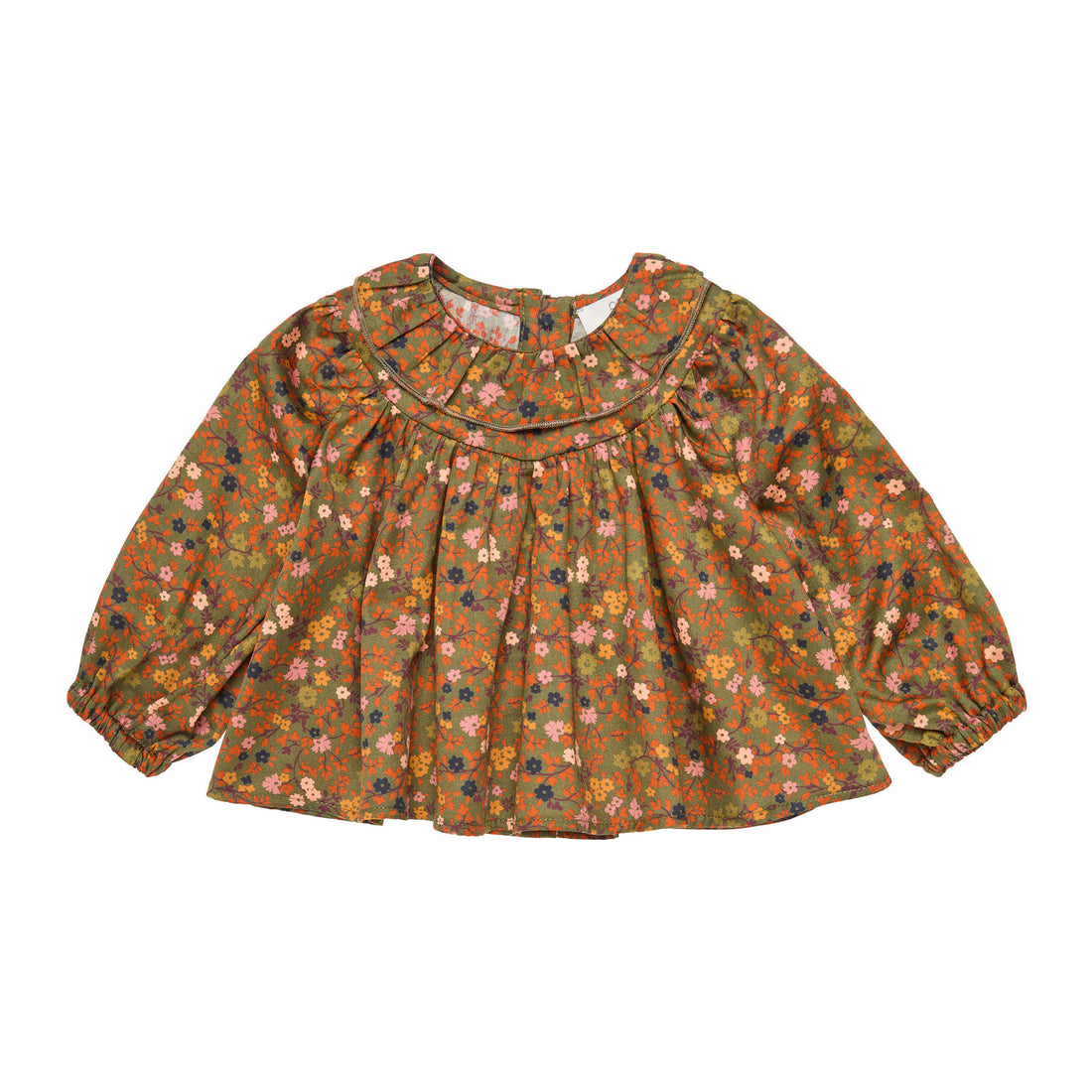 Paade Mode Green Fiorella Baby Blouse