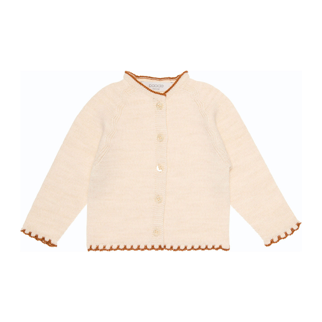 Paade Mode White Bambi Baby Cardigan