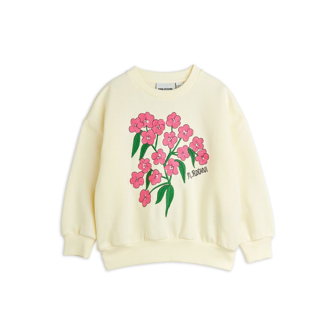 Mini Rodini Alpine Flowers Embroidered Sweatshirt