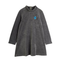 Mini Rodini Clover Emb Velour Dress