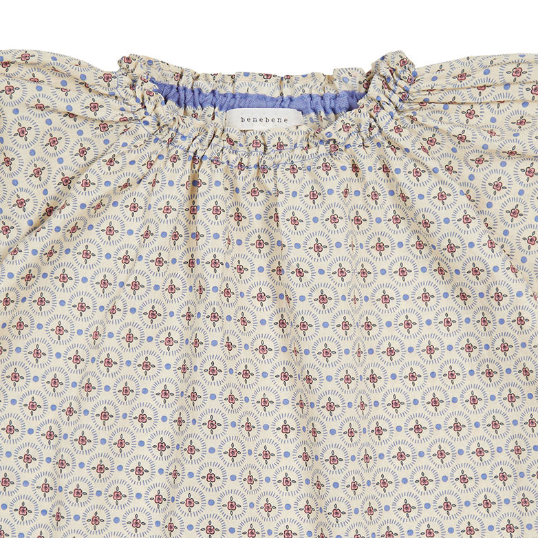 Bene Bene Beige Blooming Frill Dress