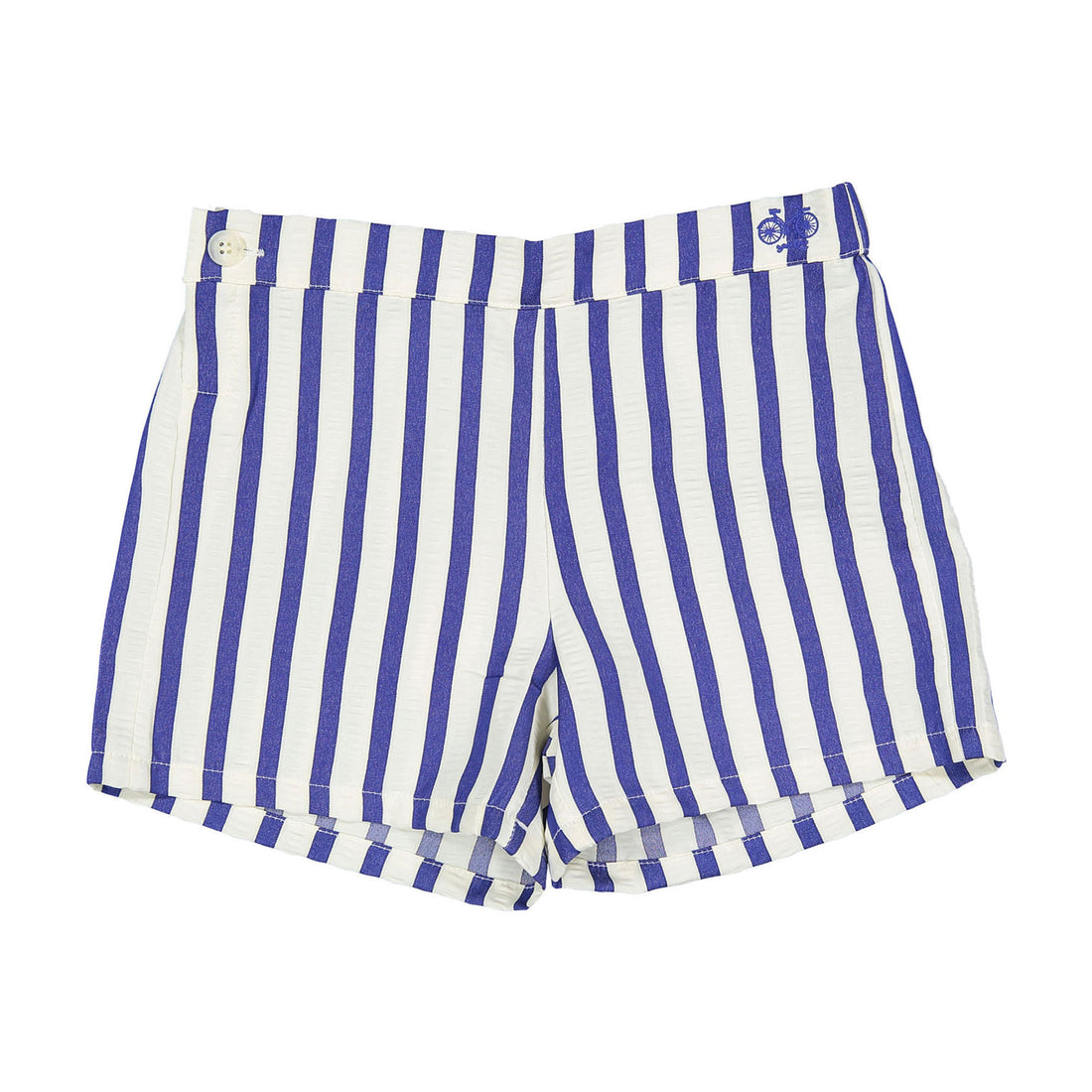 Arza Indigo Stripe Shorts