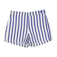 Arza Indigo Stripe Shorts