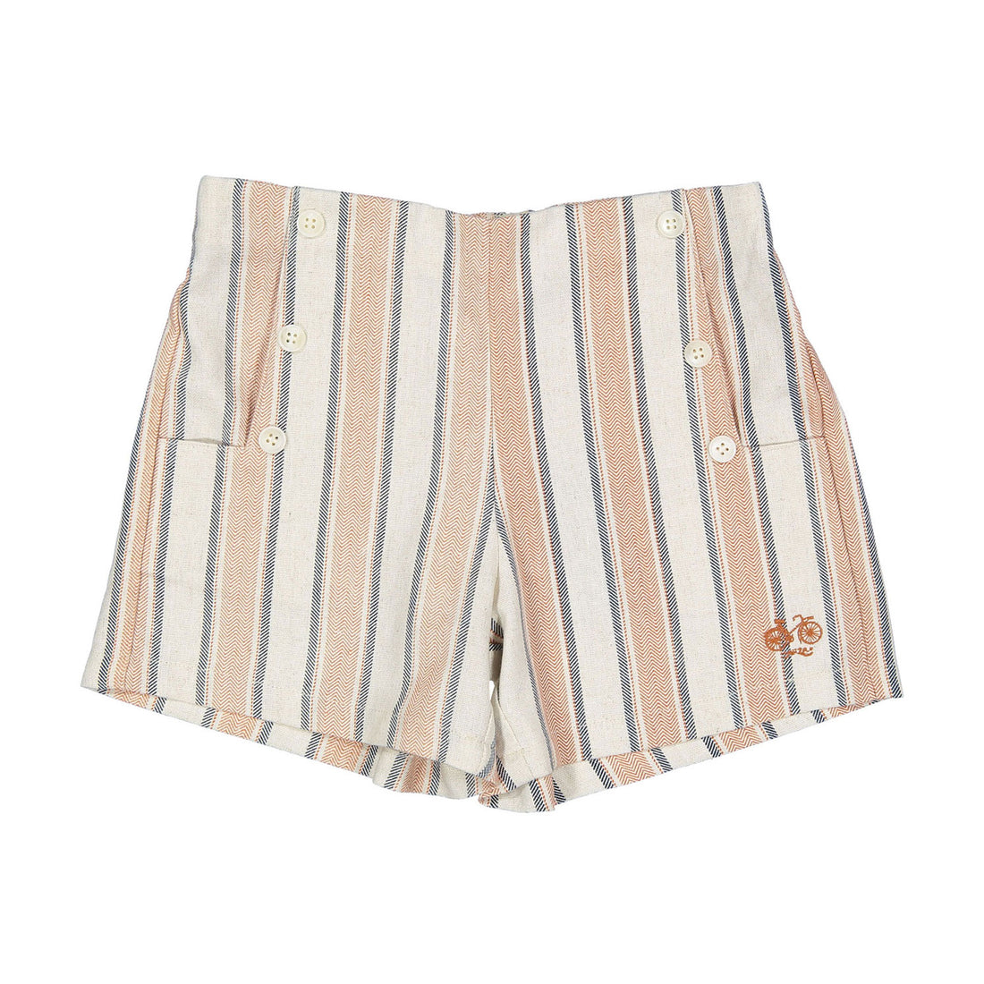 Arza Linen Stripe Sailor Short