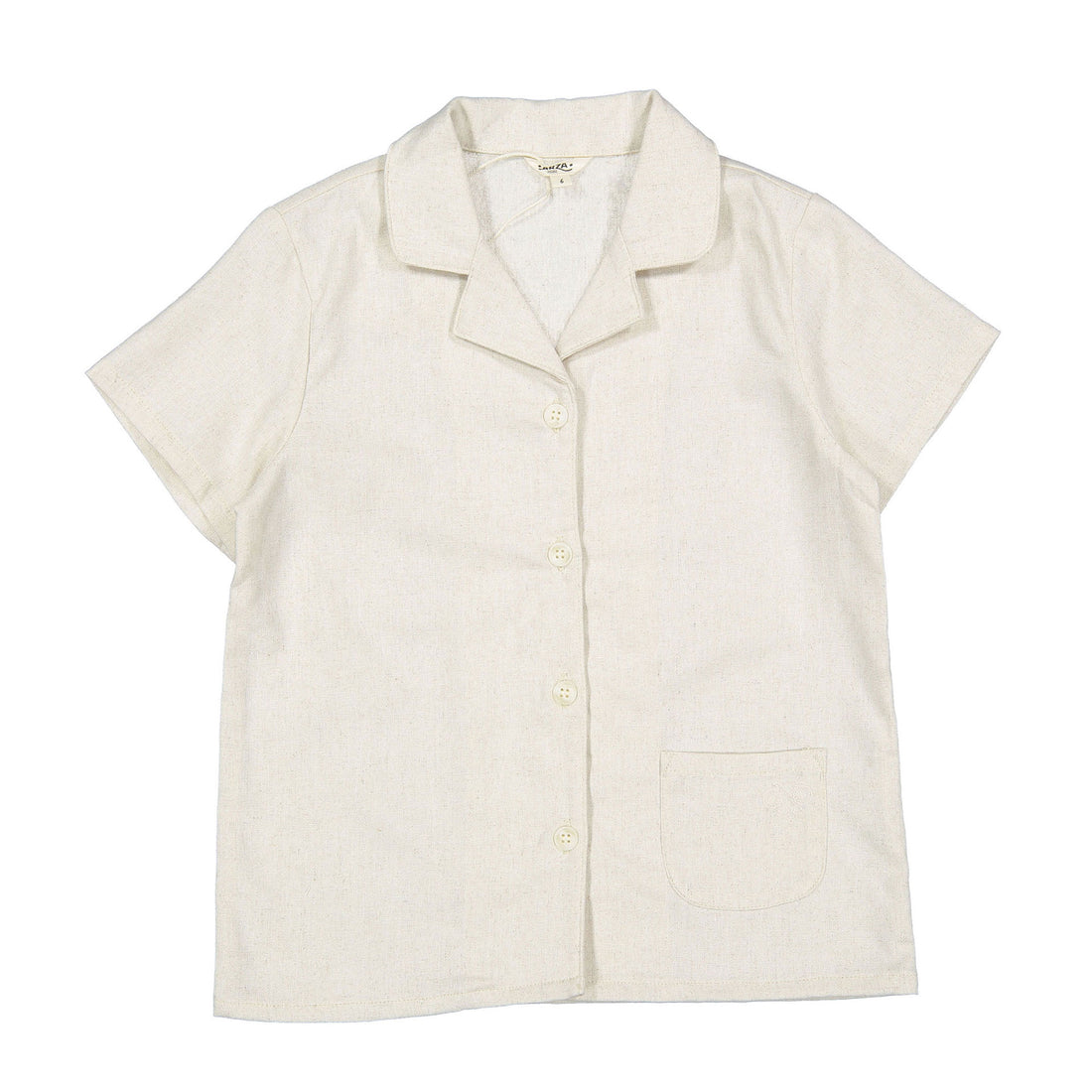Arza Linen Grandpa Shirt