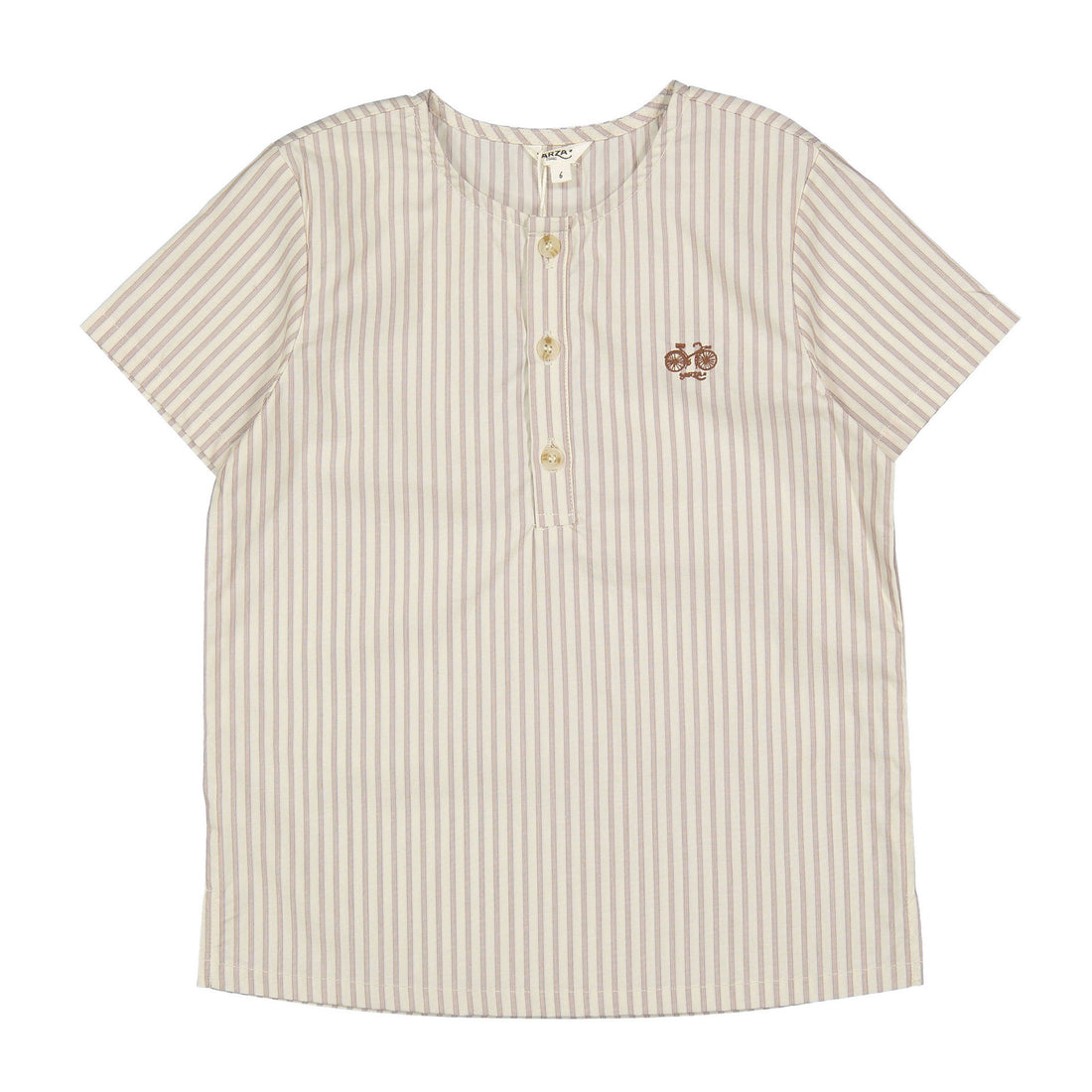Arza Sand Stripe Tunic Shirt