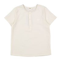 Arza Cream Textured Tunic