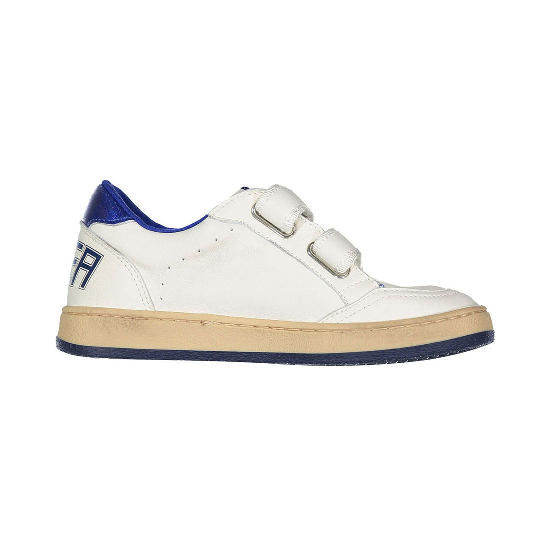 Golden Goose White/Blue Ballstar Sneaker