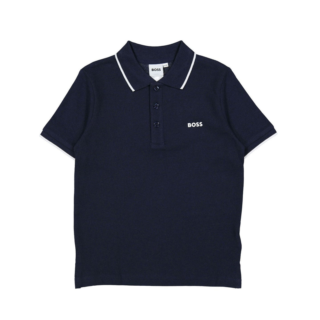 Hugo Boss Navy Perm Polo