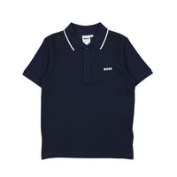 Hugo Boss Navy Perm Polo