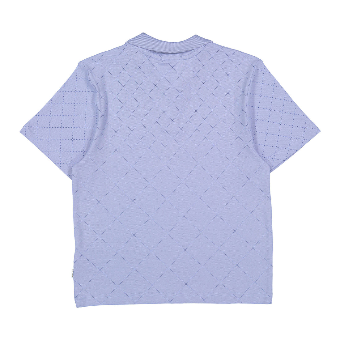 Hugo Boss Light Blue Double B Embroidered Polo