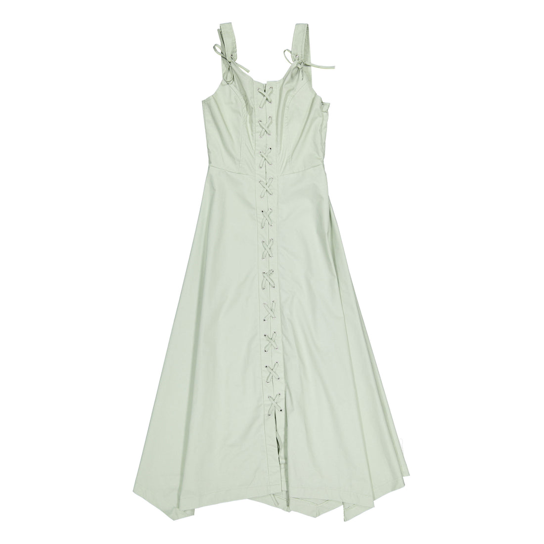 A4 Mint Criss Cross Ties Jumper