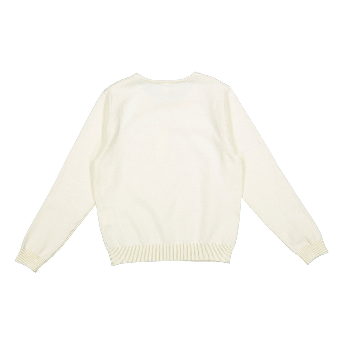 Ava and Lu Cream Crewneck Sweater