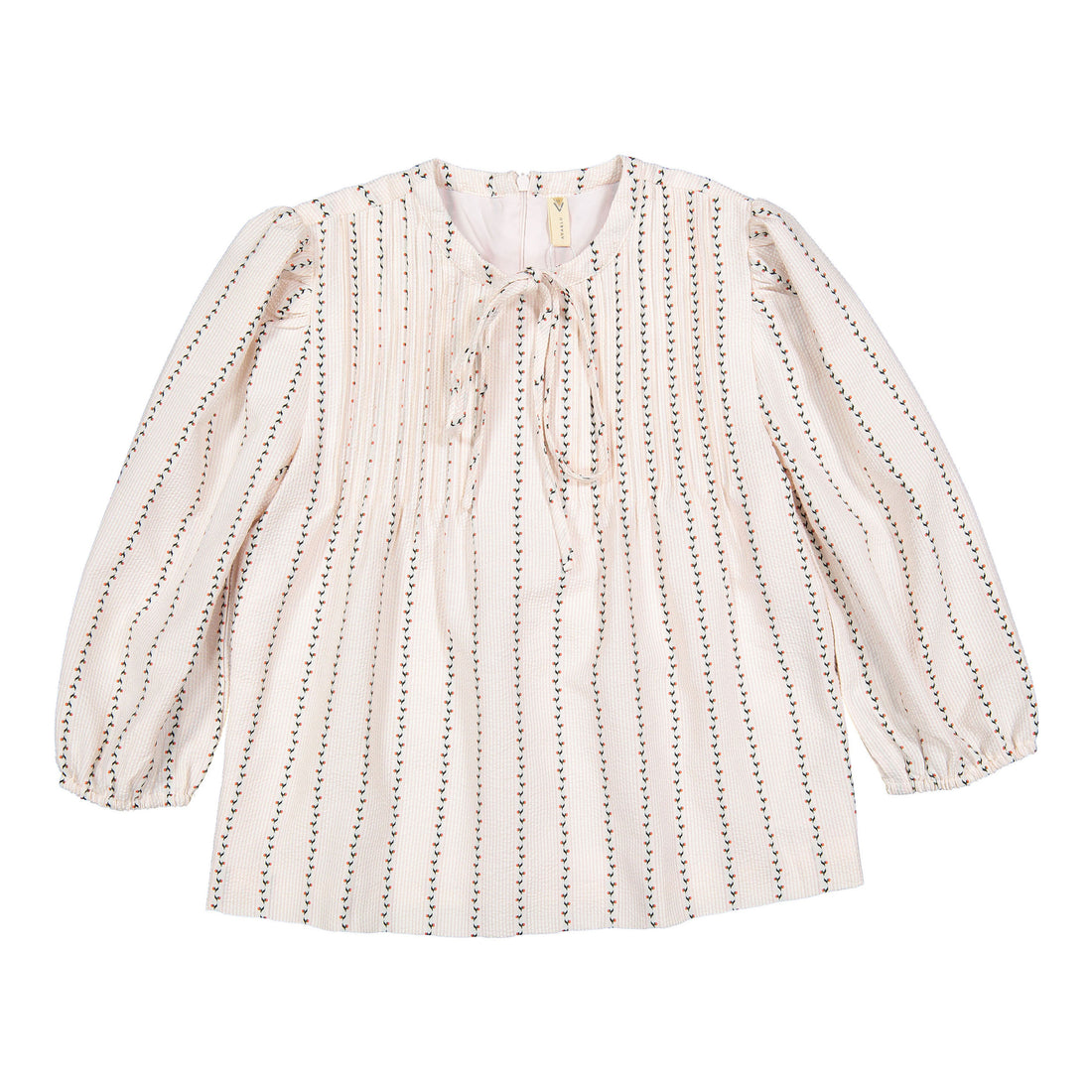 Ava and Lu Blush Design Striped Blouse