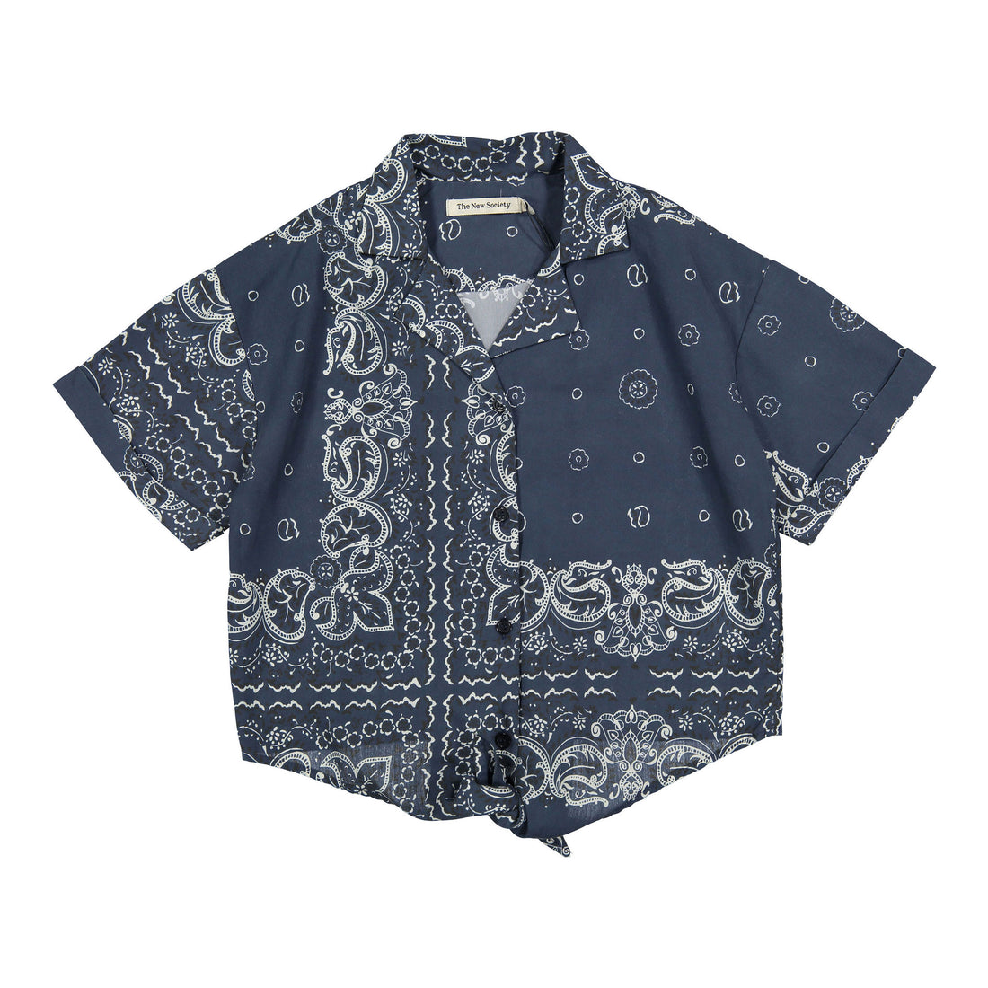 The New Society  Summer Midnight Waterlily Special Shirt