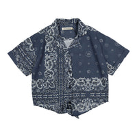 The New Society  Summer Midnight Waterlily Special Shirt