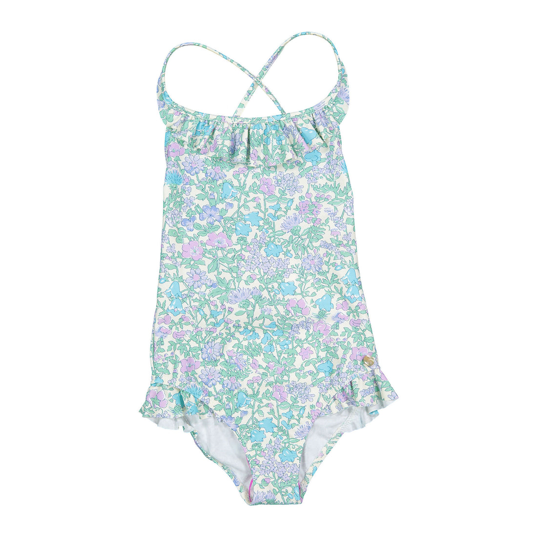 Bonpoint Light Violet Lacy Swimsuit