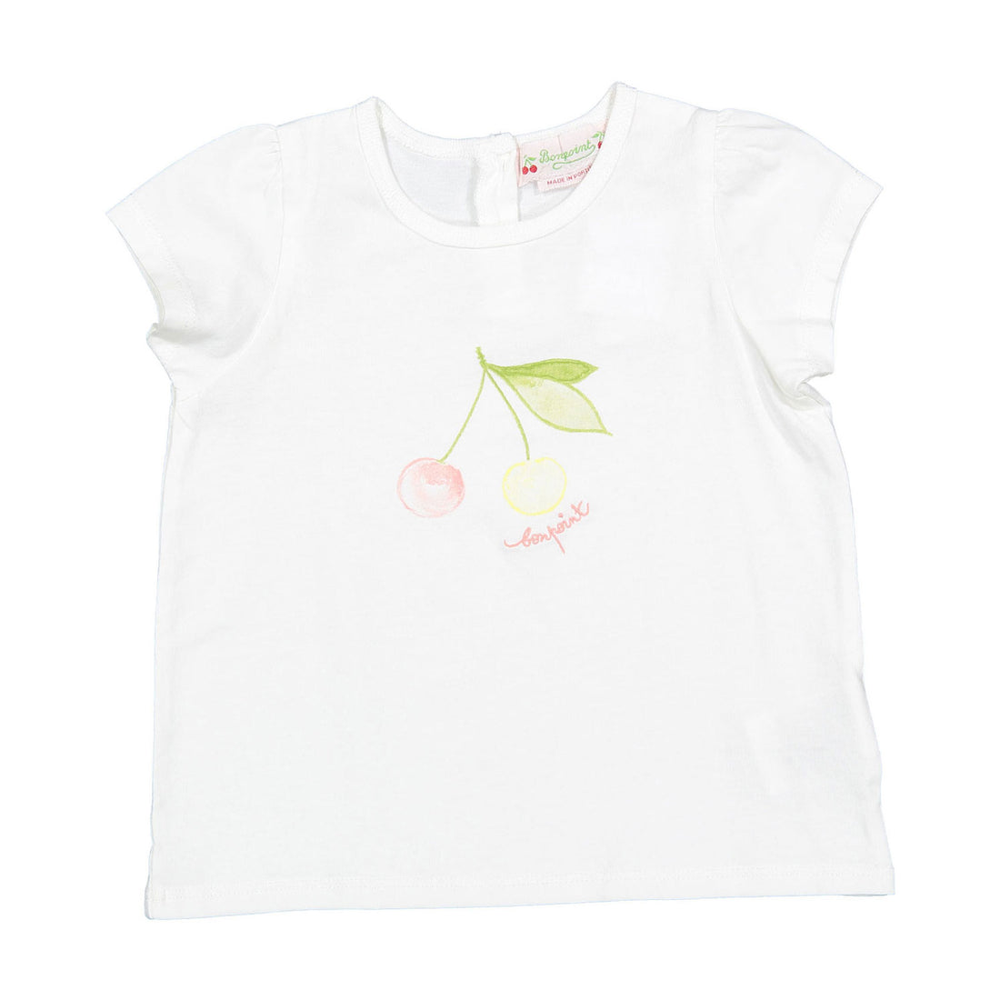 Bonpoint Off White Cira Baby T-Shirt