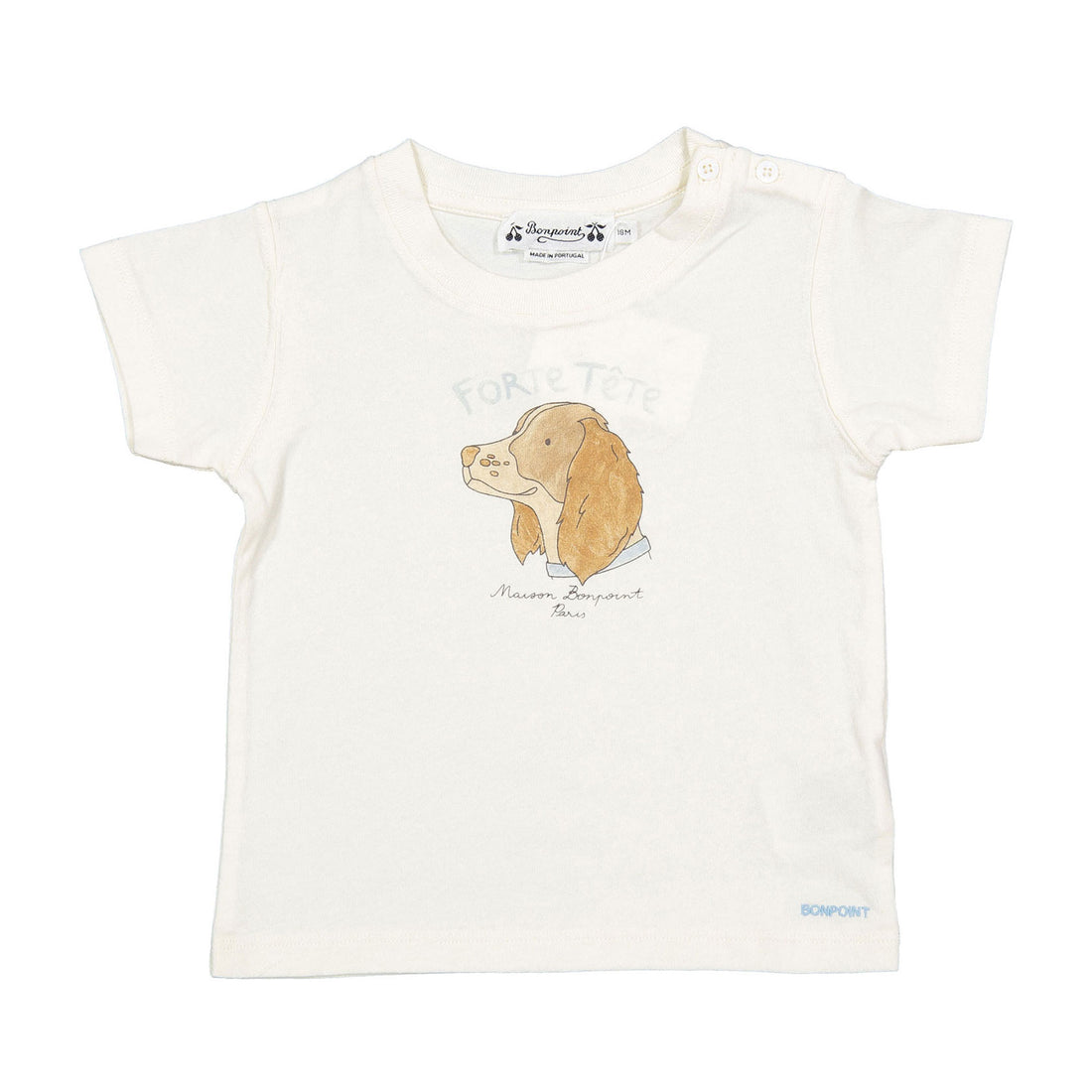 Bonpoint Ivory Tom Baby T-Shirt
