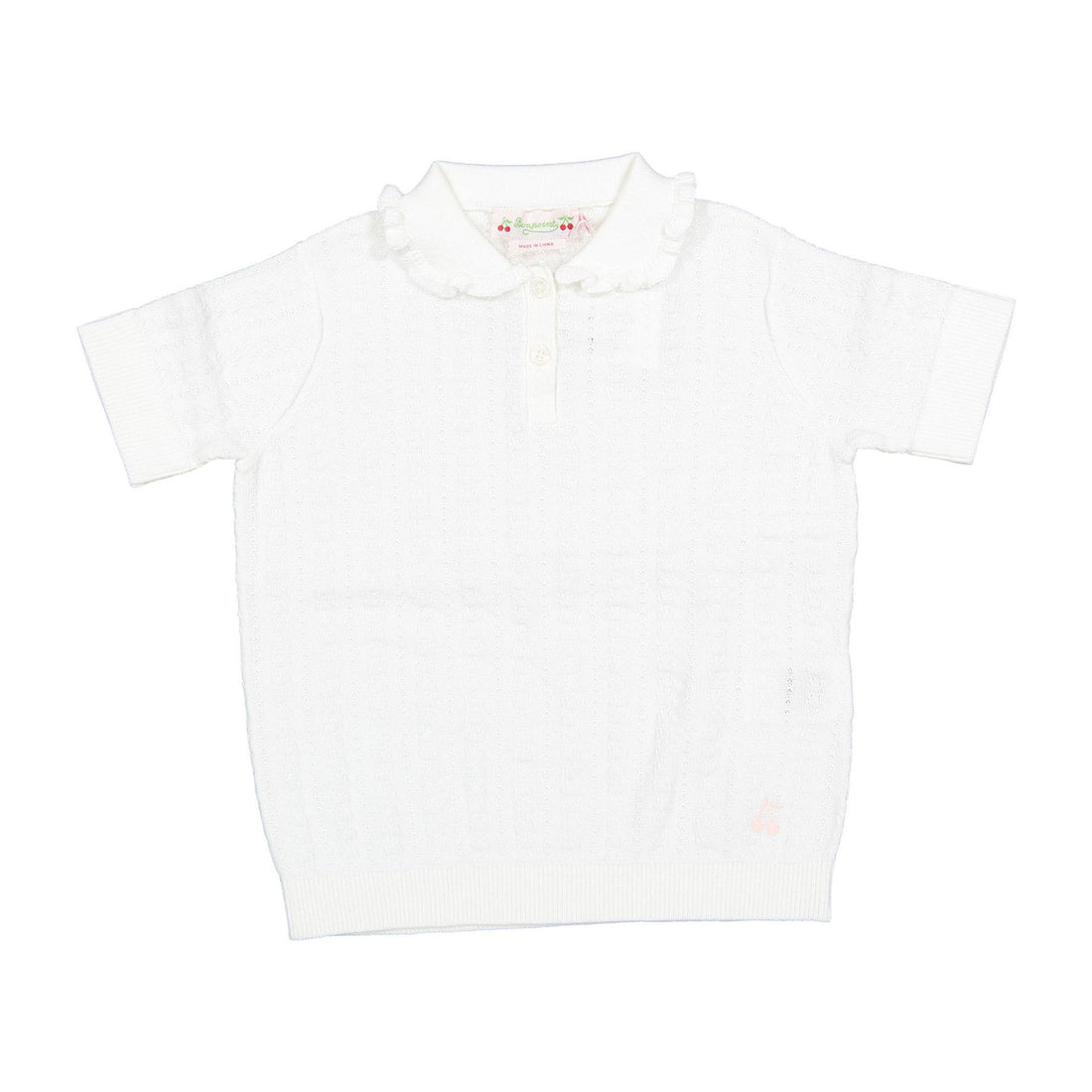 Bonpoint Ecru Landry Pullover