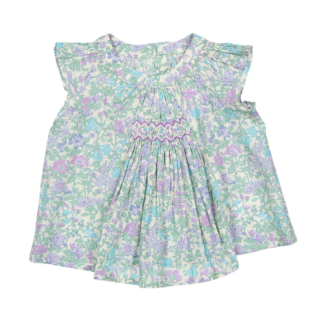 Bonpoint Light Violet Laurie Baby Blouse