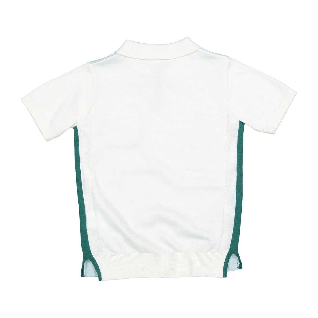 Bonpoint Ecru Laser Polo Shirt