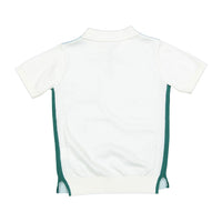 Bonpoint Ecru Laser Polo Shirt