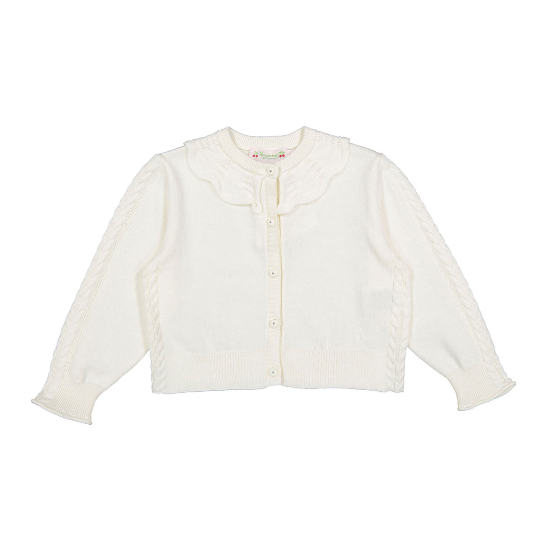 Bonpoint Chalk Lueur Cardigan