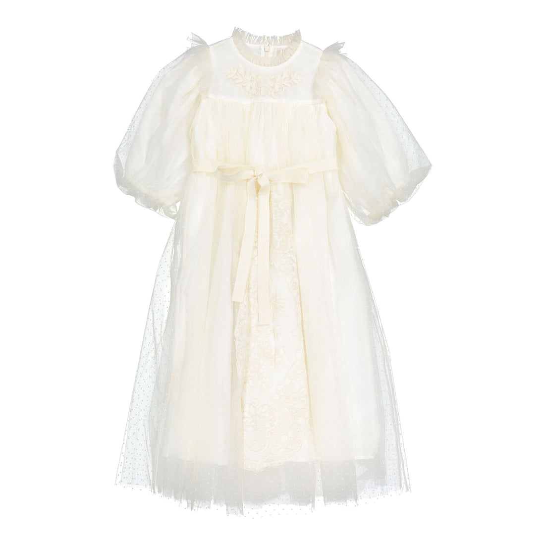 Petite Amalie  Vintage Doily Lace Tulle Dress