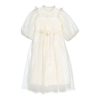 Petite Amalie  Vintage Doily Lace Tulle Dress