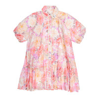 Petite Amalie  Dahlia Print Shirt Dress