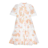 Petite Amalie  Ditsy Floral Lace Shirt Dress