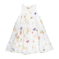 Petite Amalie  Floral Sketch Print Dress