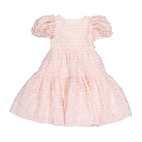 Petite Amalie  Pink Frilly Ribbon Dress